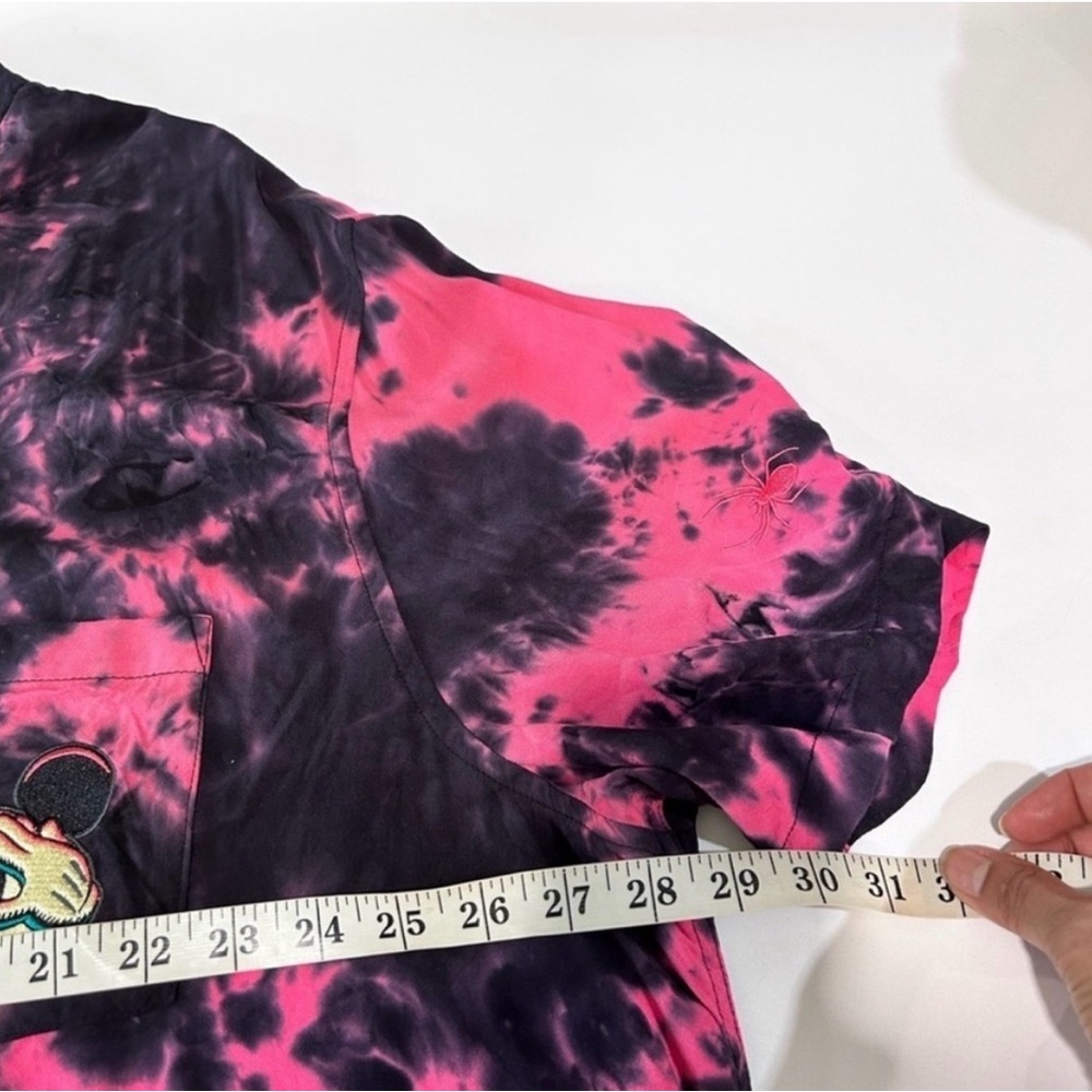Disney Pink and Black Tie-Dye Shirt - Picture 12 of 15